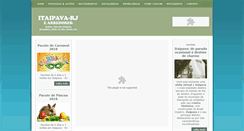 Desktop Screenshot of itaipava-rj.com.br
